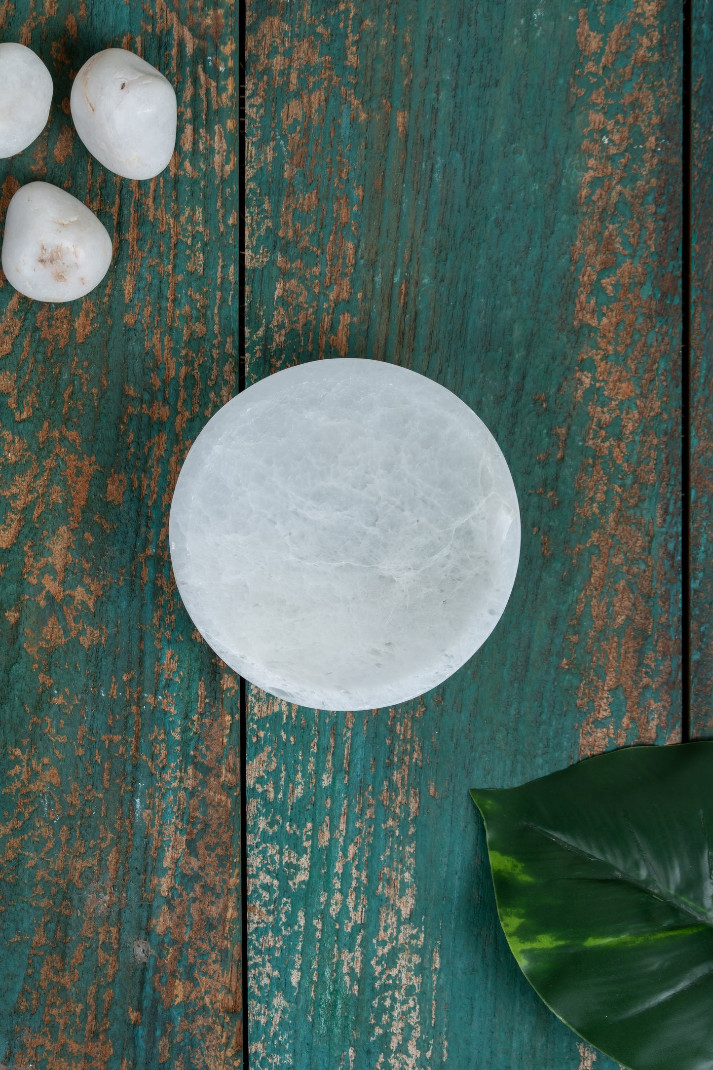 Selenite Charging Bowl – Round Shape