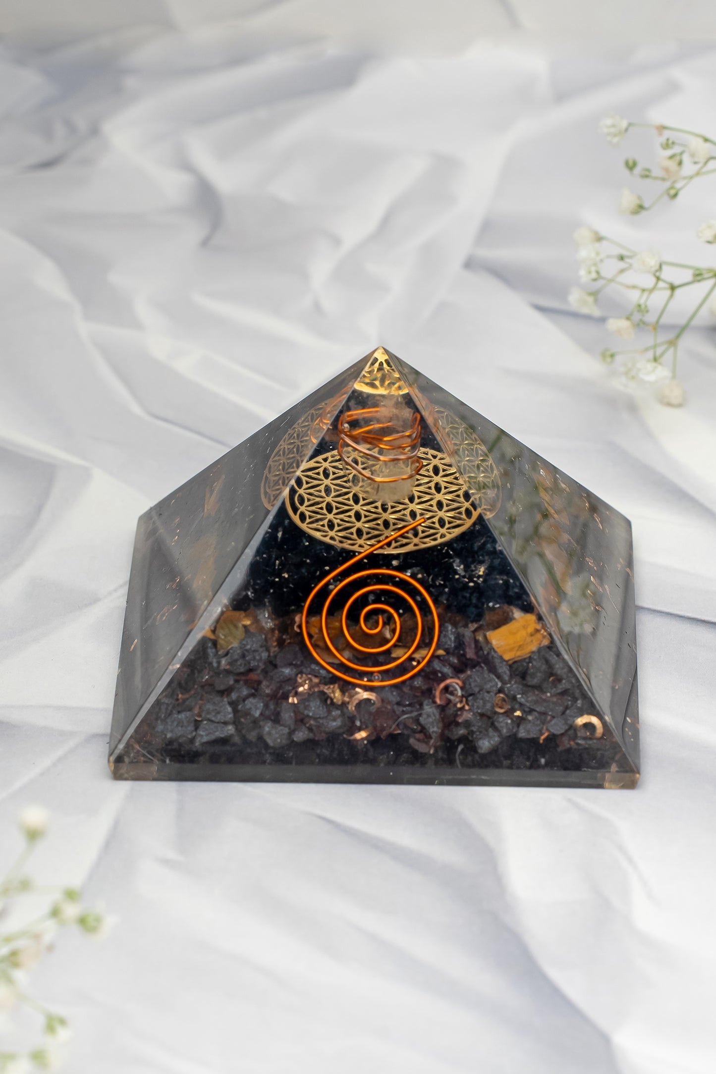 Divine Magic Black Tourmaline Protection Pyramid