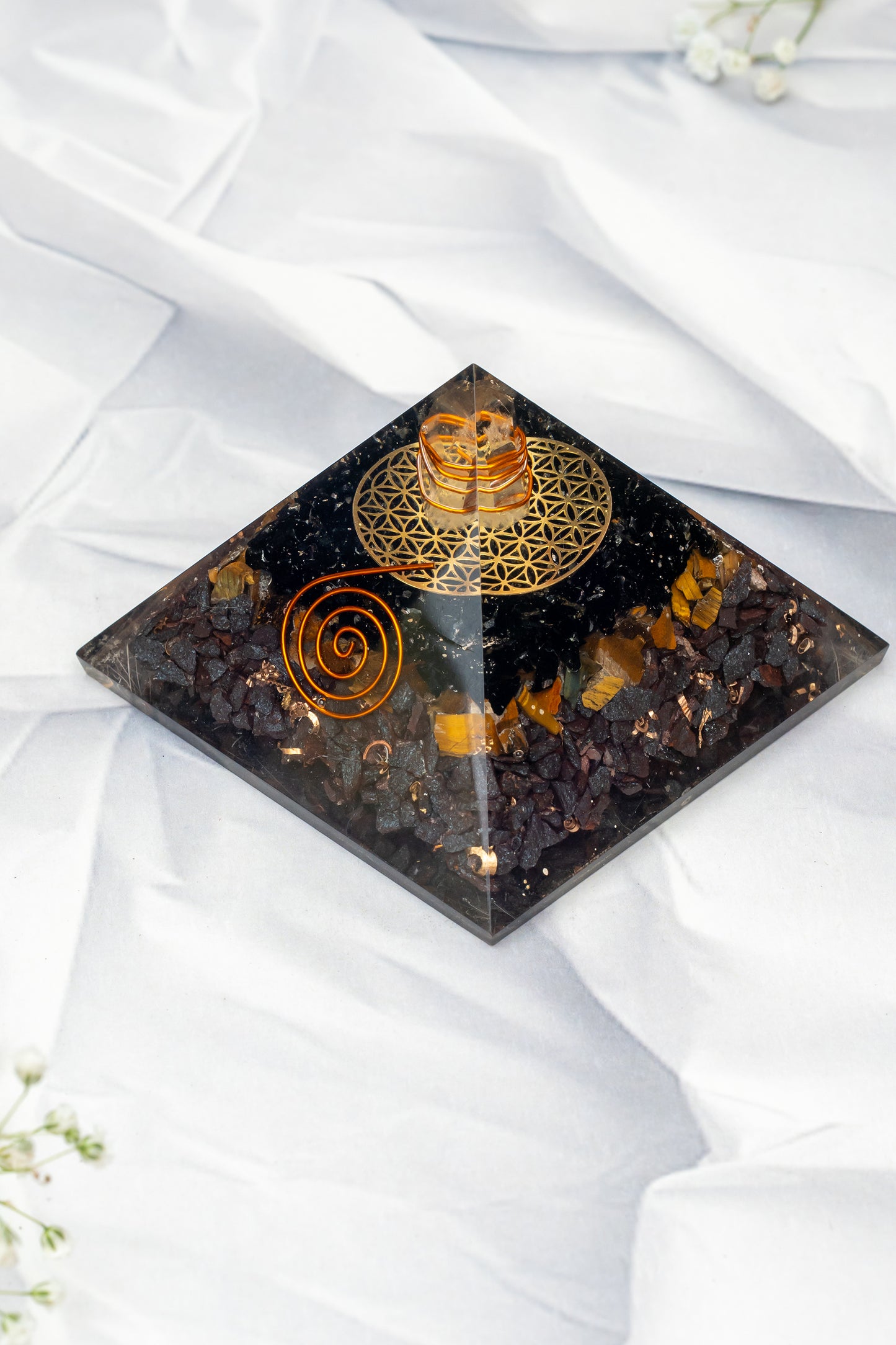 Divine Magic Black Tourmaline Protection Pyramid