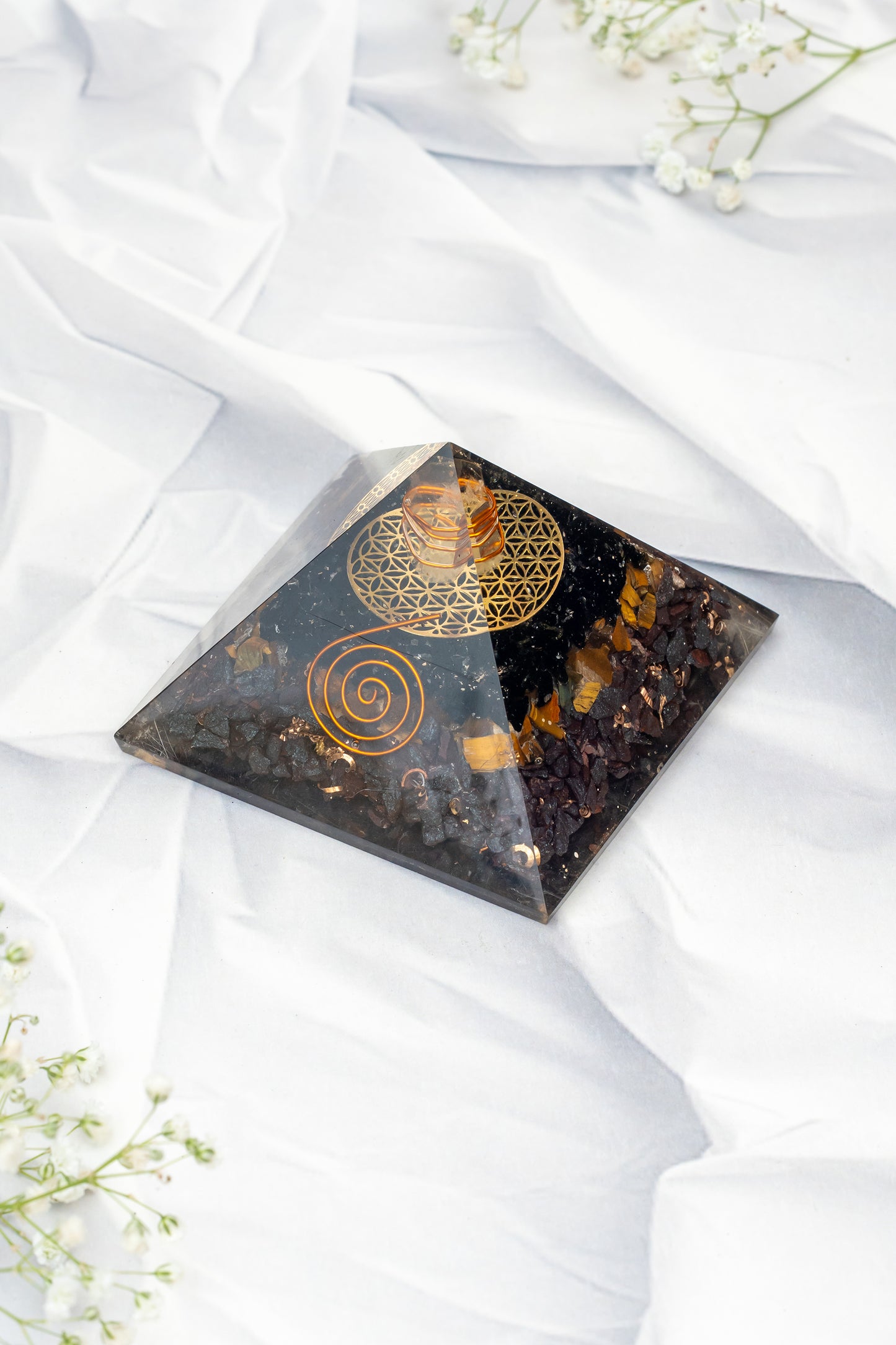 Divine Magic Black Tourmaline Protection Pyramid
