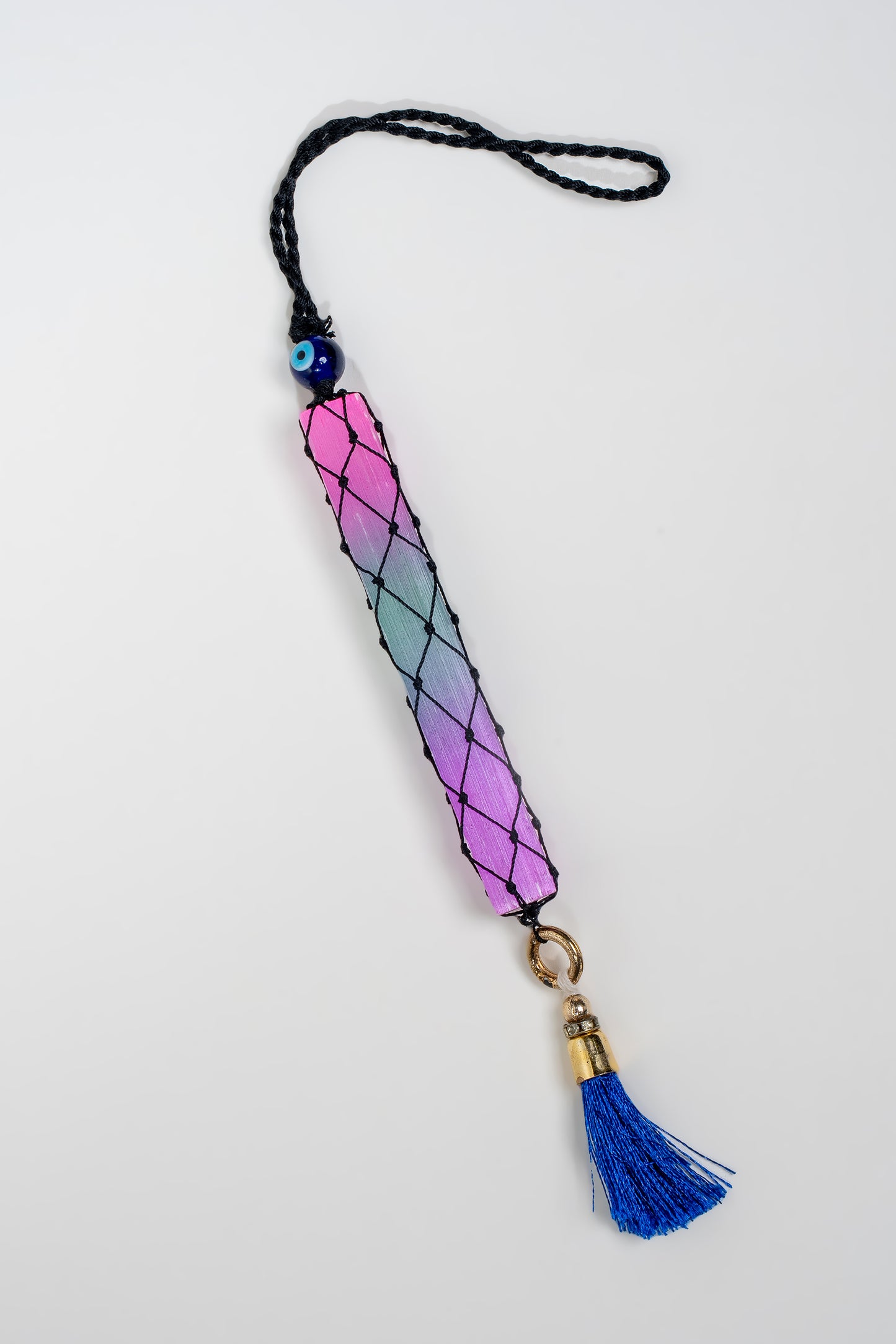 Aura Selenite Hanging Wand