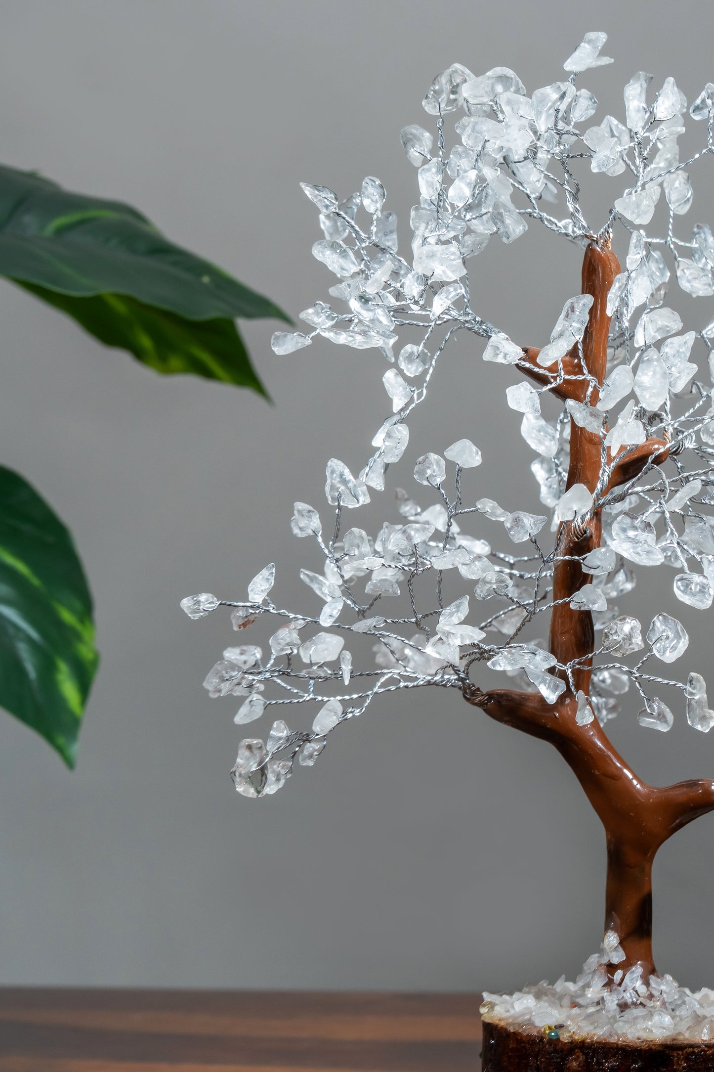 Clear Quartz Wishing Tree (Kalpavriksha)