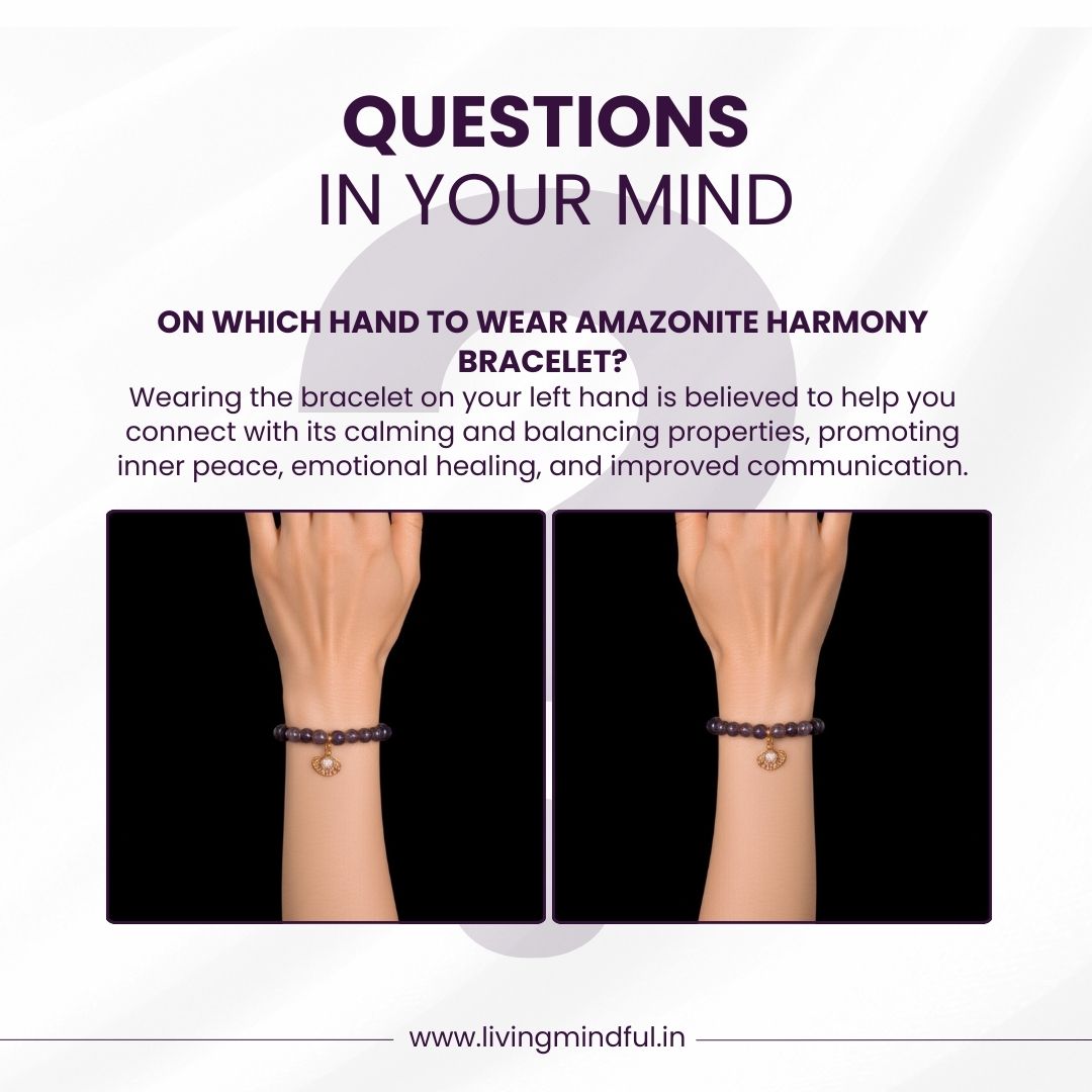 Amethyst Stone Bracelet - Intuition