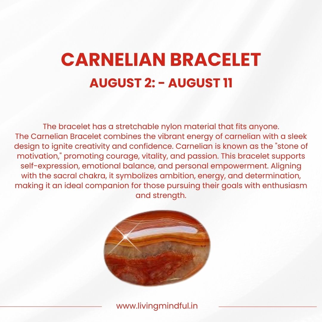 Carnelian – Leo (Aug 2-Aug 12)