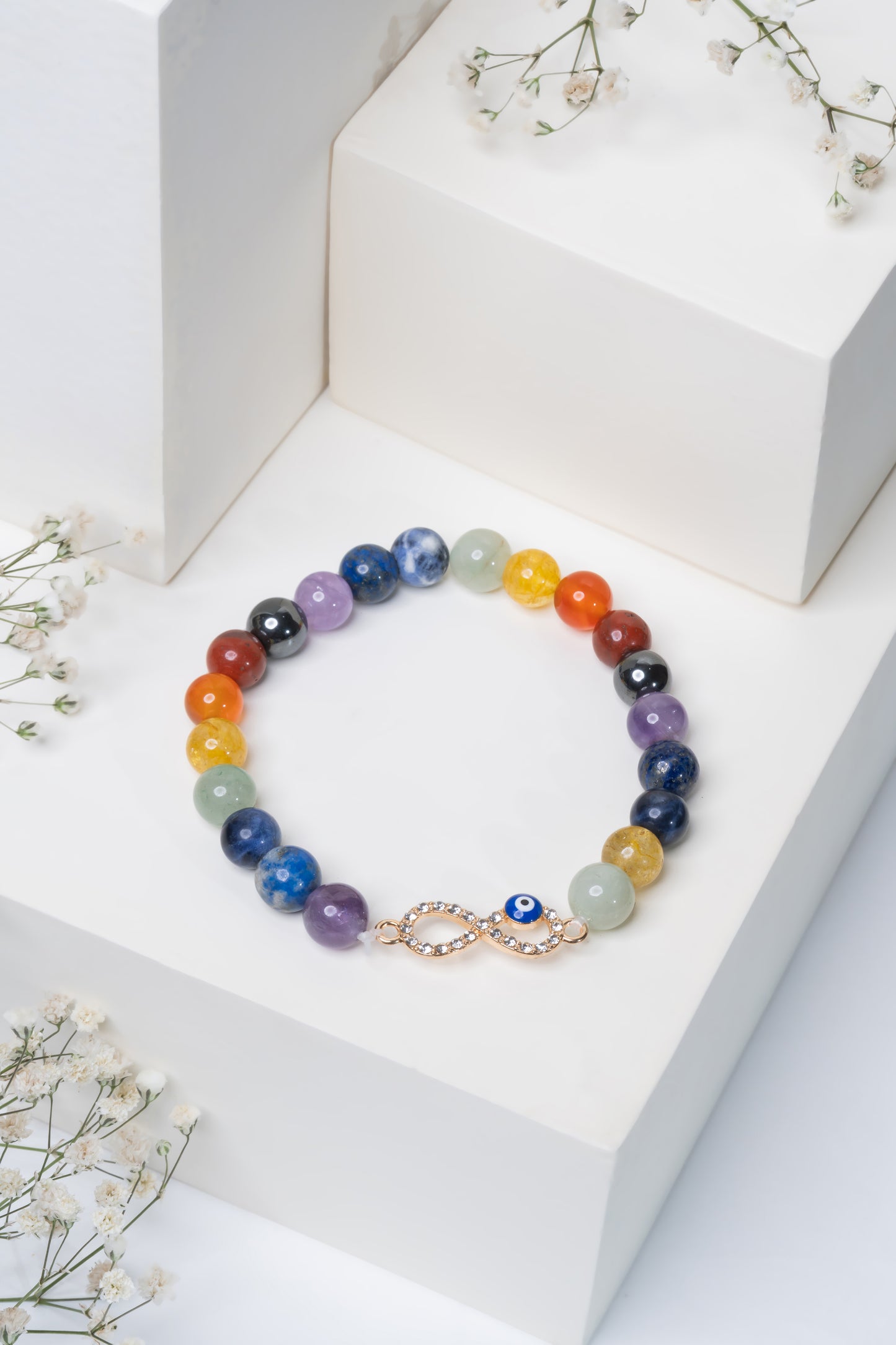 The Seven Chakra Fusion Harmony Bracelet