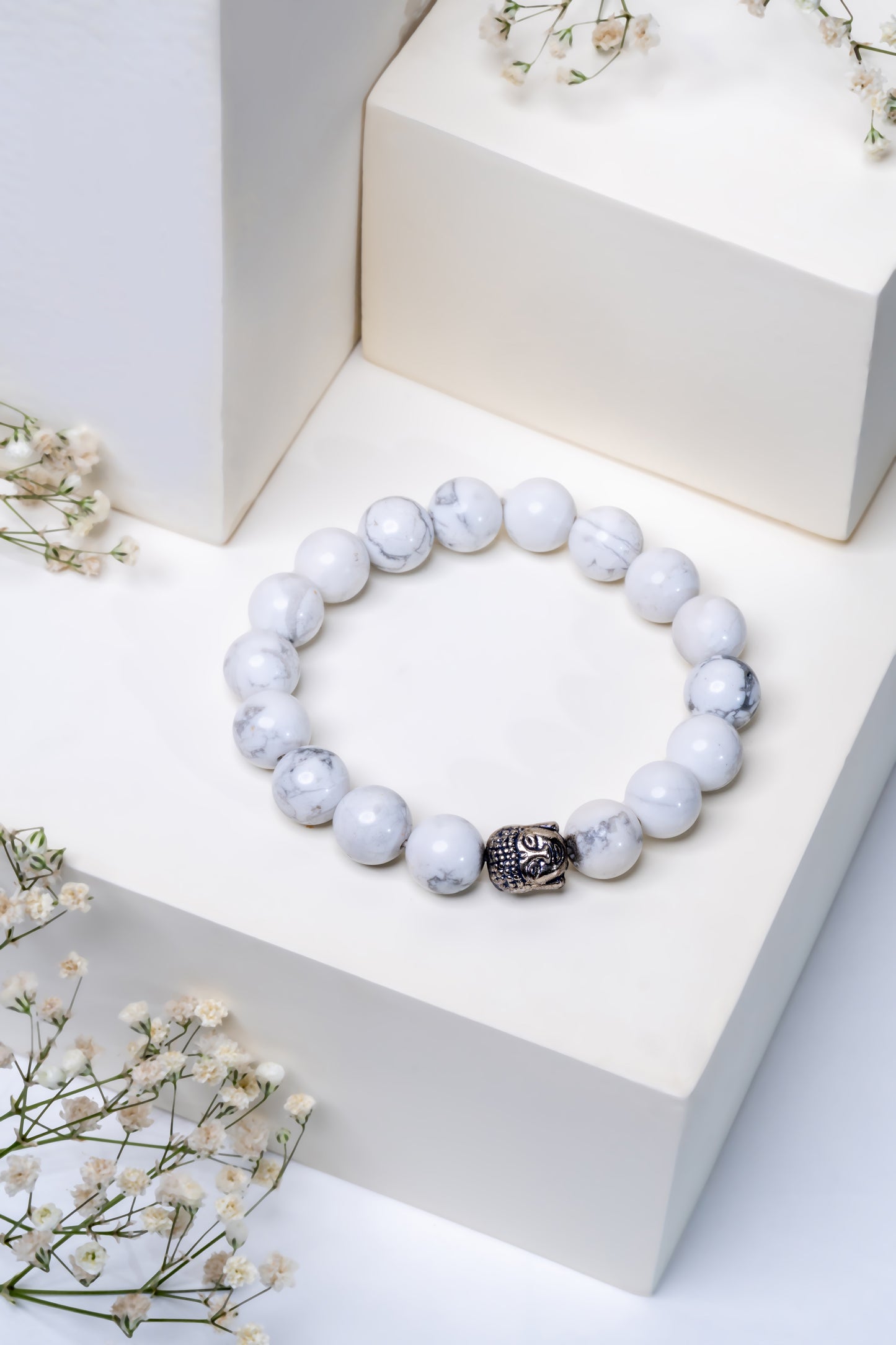 Howlite Bracelet - Calm Mind