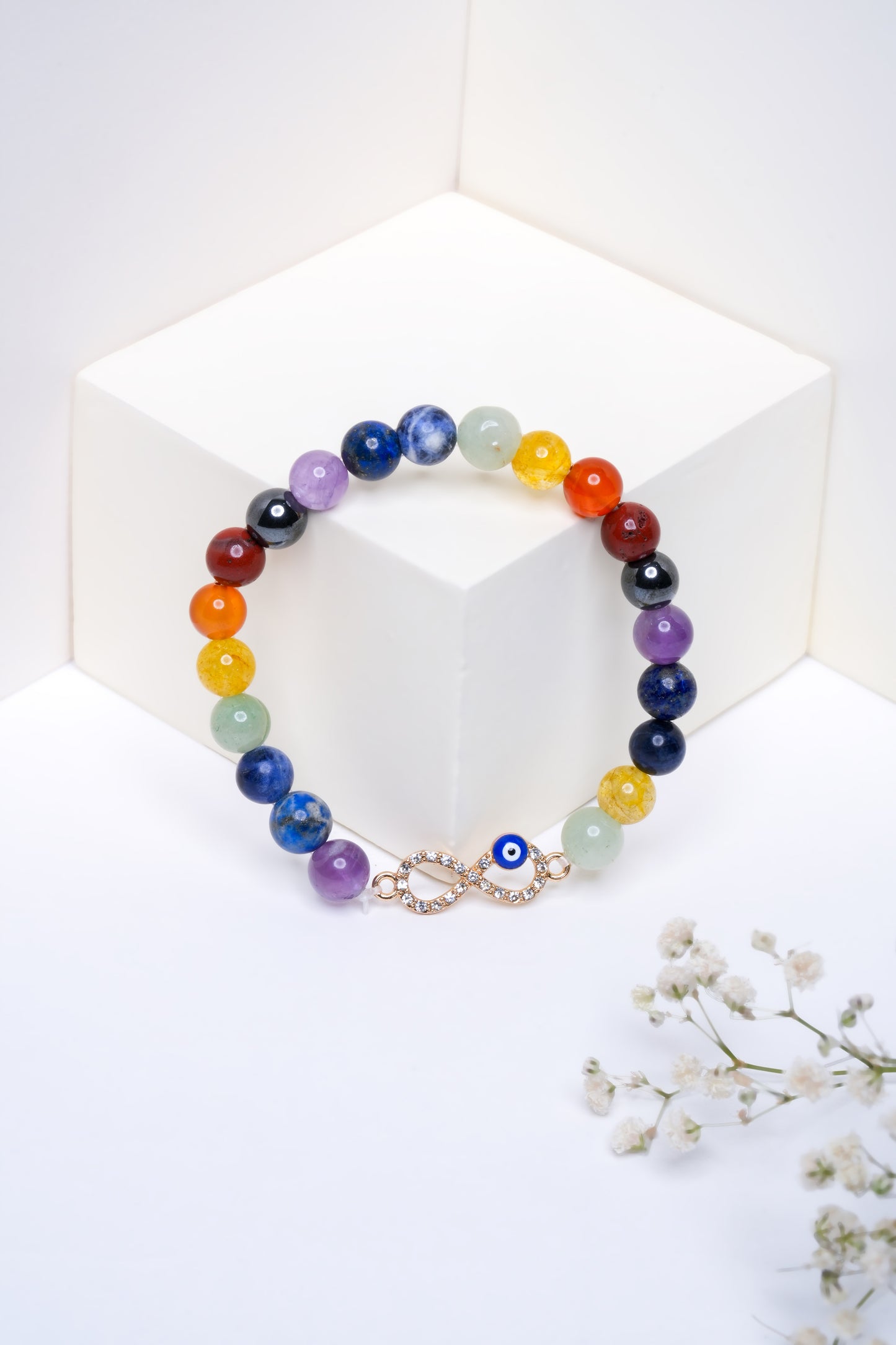 The Seven Chakra Fusion Harmony Bracelet