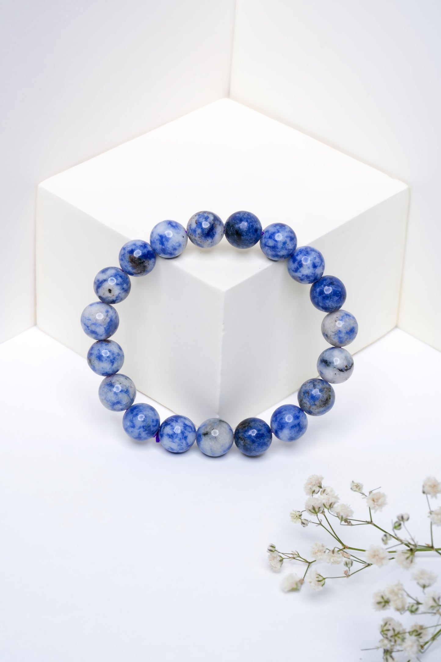 Sodalite Bracelet - Emotional Balance & Mental Focus