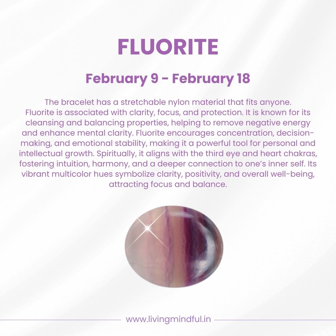 Fluorite – Aquarius (February 8–February 18)