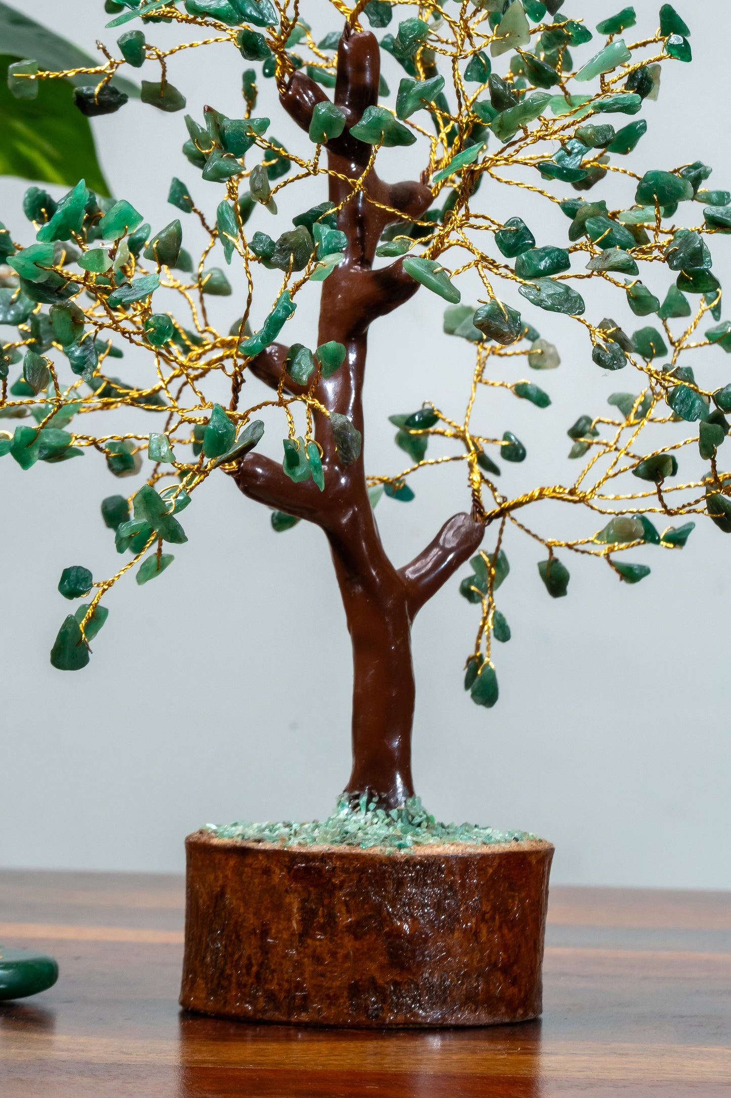 Green Aventurine Wishing Tree (Kalpavriksha)
