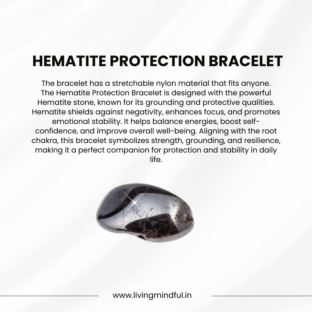 Hematite Bracelet - Protection