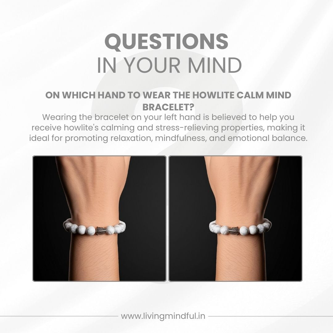 Howlite Bracelet - Calm Mind