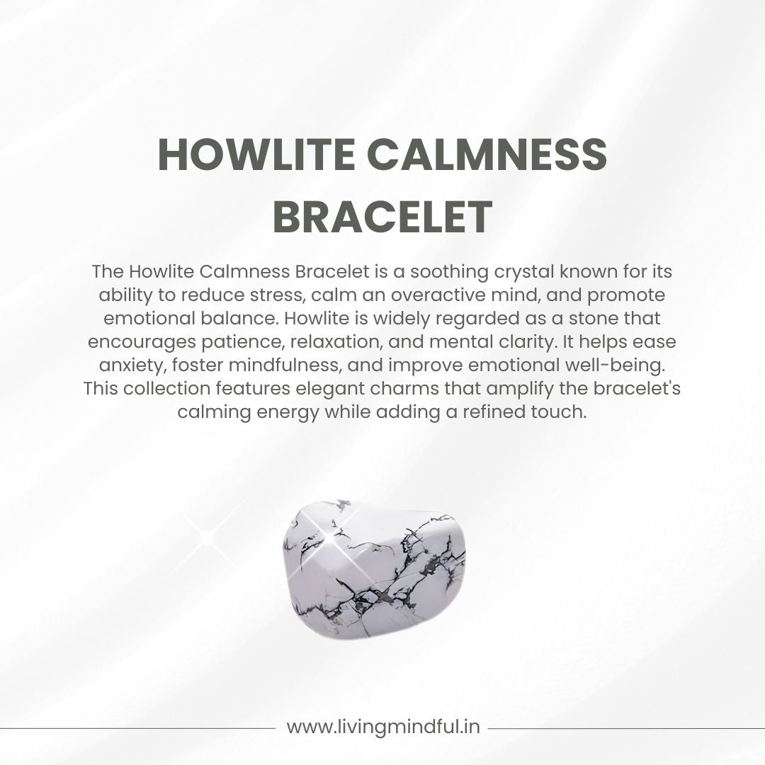 Howlite Bracelet - Calmness