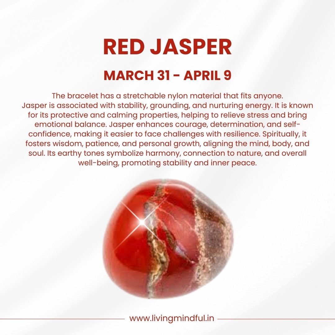 Red Jasper- Scorpio (Oct 23- Nov 1)