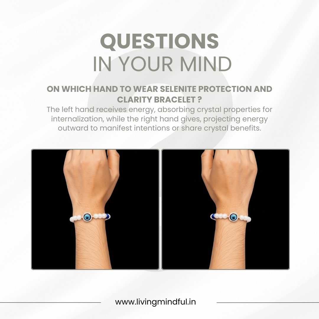 Selenite Bracelet - Protection and Clarity