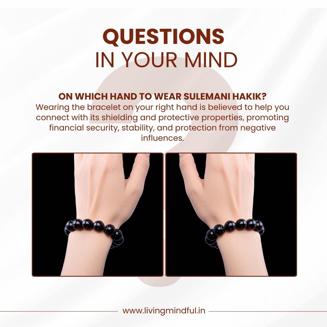 Sulemani Hakik Bracelet - Money Protection & Negativity Shield