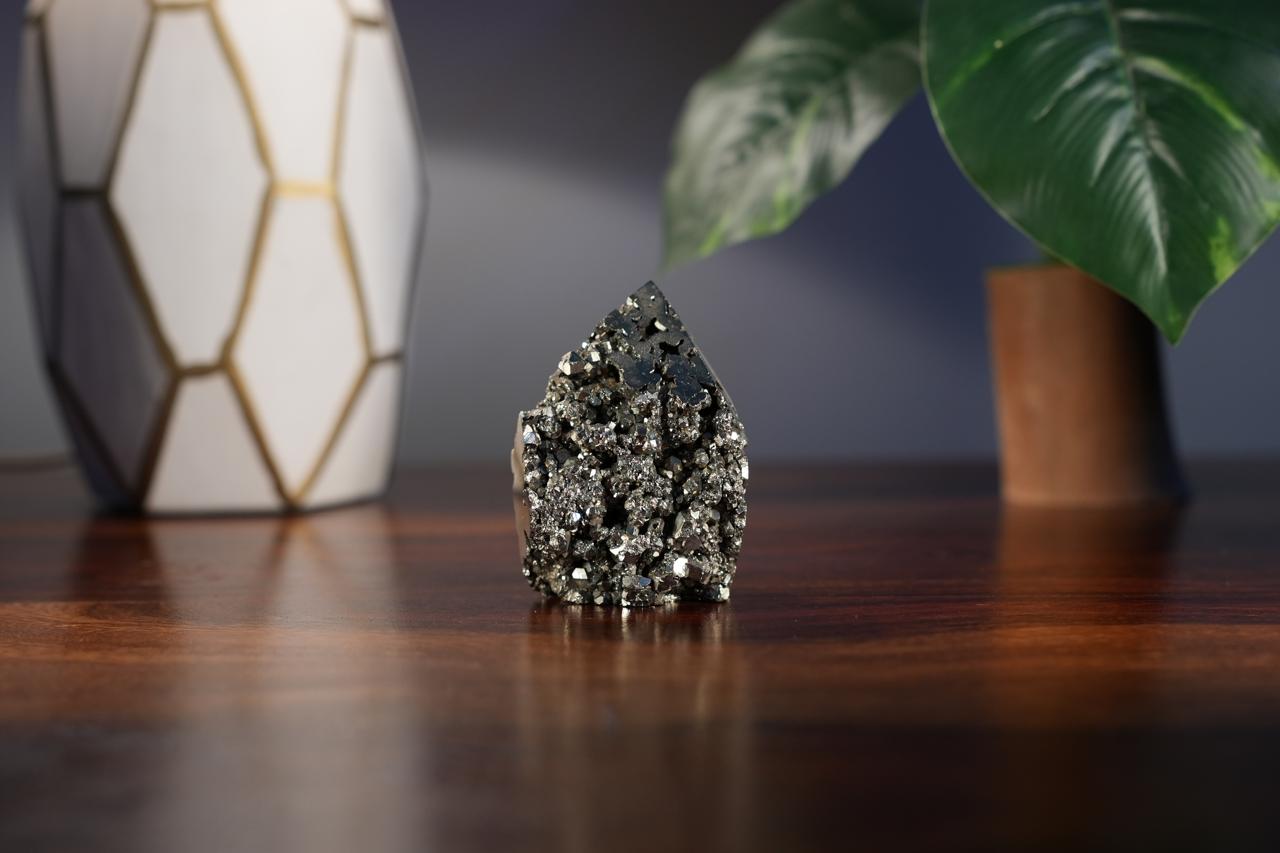 Pyrite Raw Crystal: The Stone of Wealth and Protection