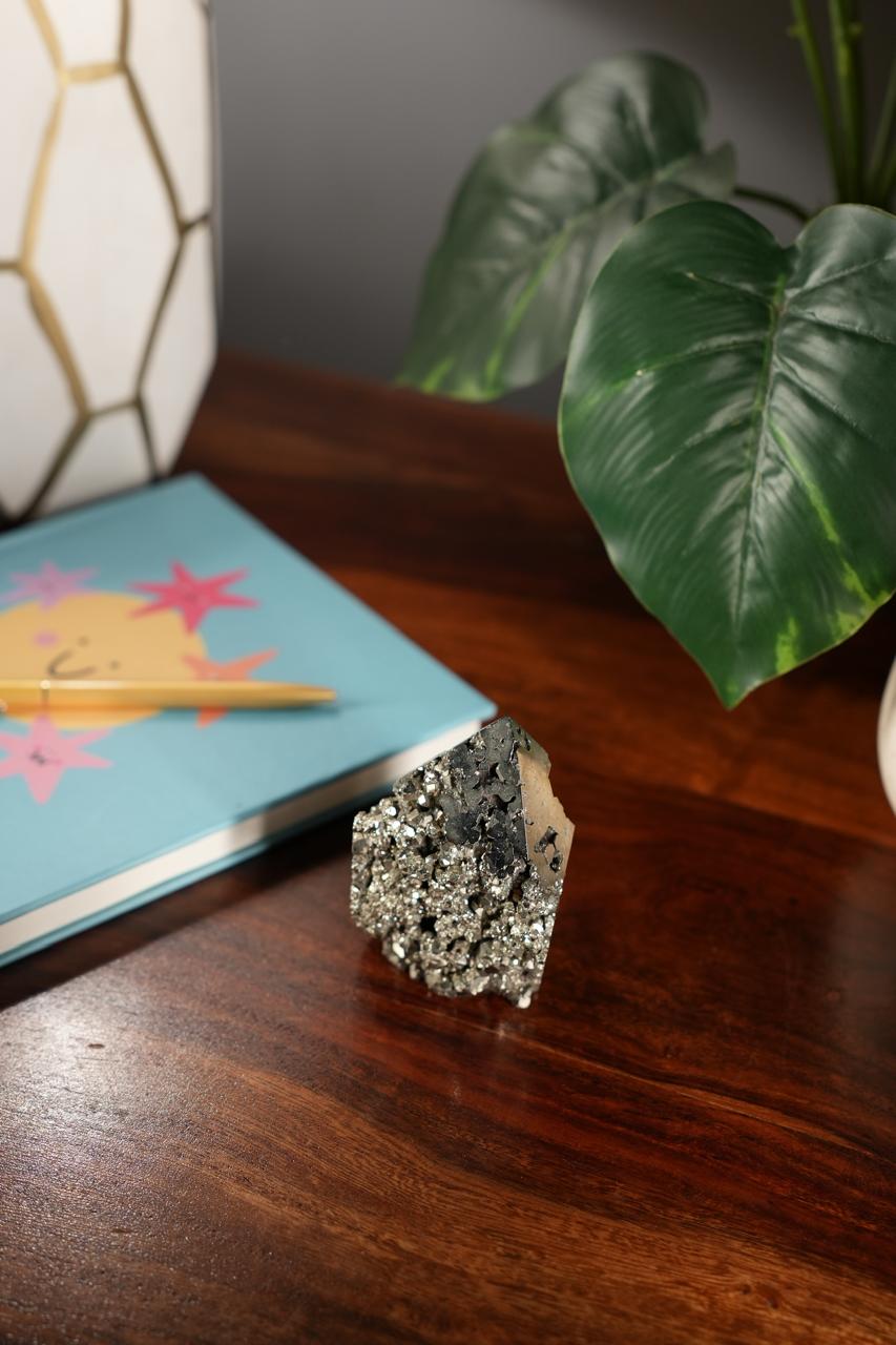 Pyrite Raw Crystal: The Stone of Wealth and Protection