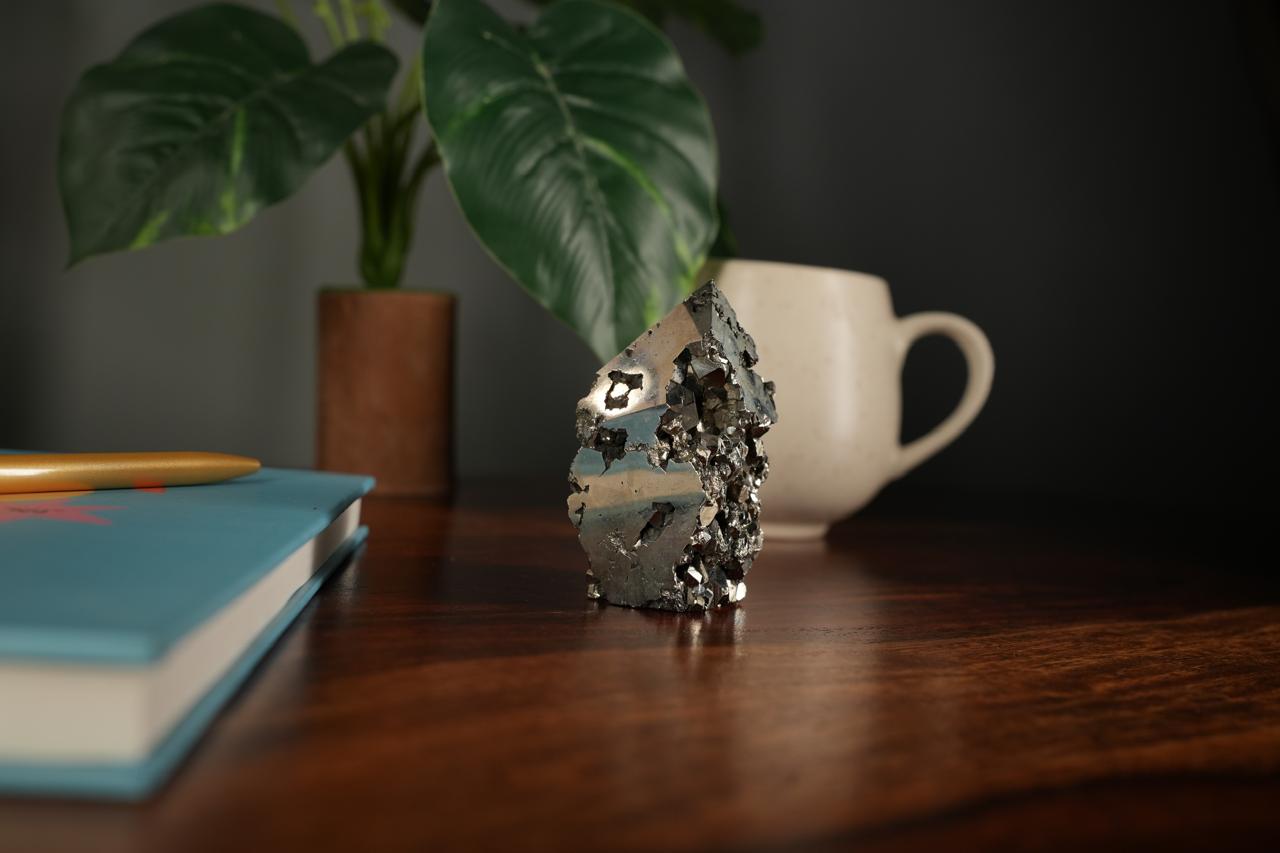 Pyrite Raw Crystal: The Stone of Wealth and Protection