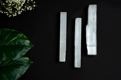 Selenite Wand – Energy Clearing & Spiritual Healing Tool