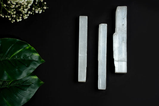 Selenite Wand – Energy Clearing & Spiritual Healing Tool
