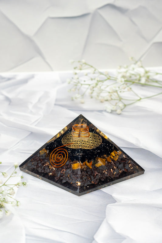 Divine Magic Black Tourmaline Protection Pyramid