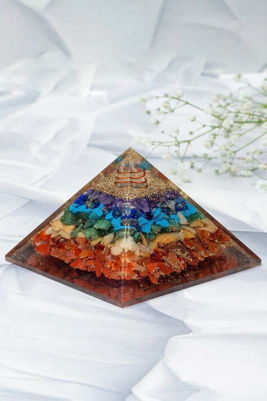 Divine Balance 7 Chakra Energy Pyramid