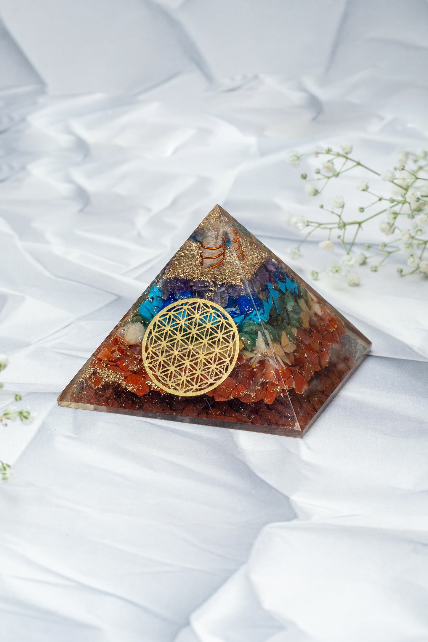 Divine Balance 7 Chakra Energy Pyramid