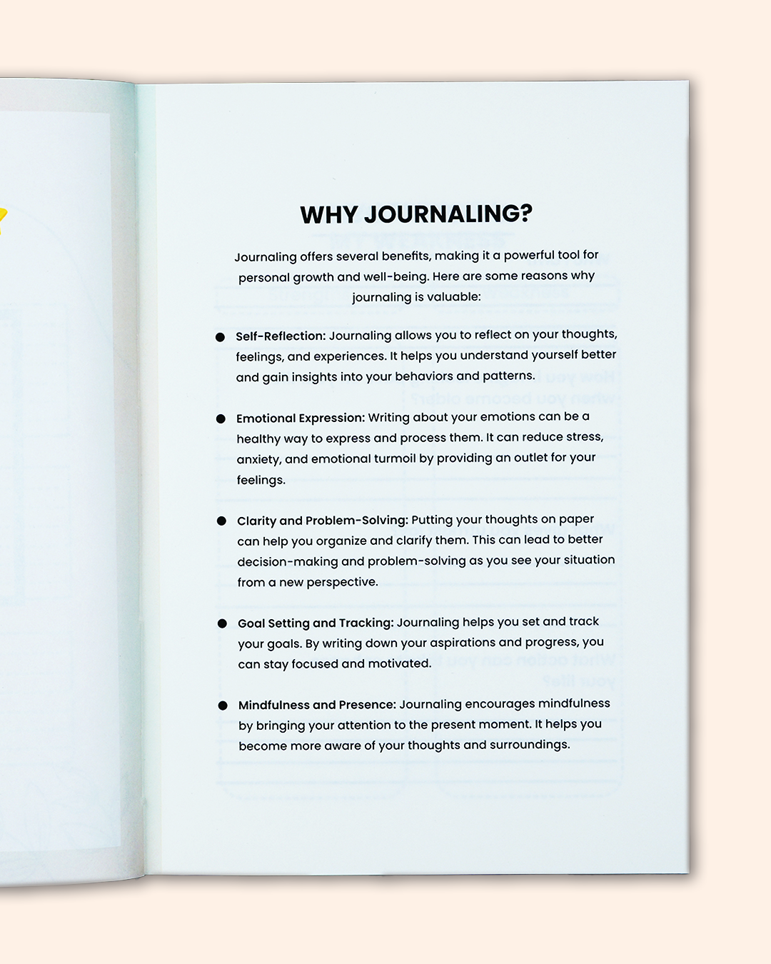 Intentional Living Journal