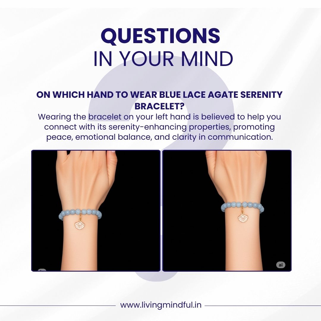 Blue Lace Agate Bracelet - Serenity