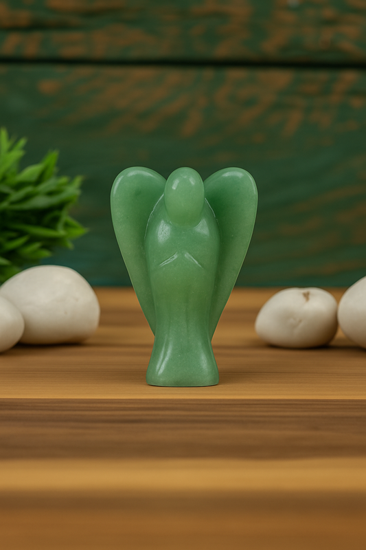 Green Aventurine Mini Angel