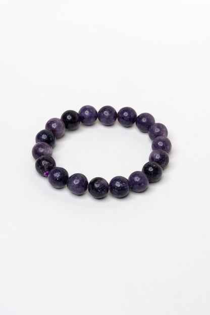 Lepidolite Bracelet - Hormonal Balance & Peace
