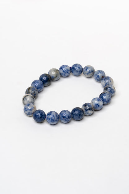 Sodalite Bracelet - Emotional Balance & Mental Focus