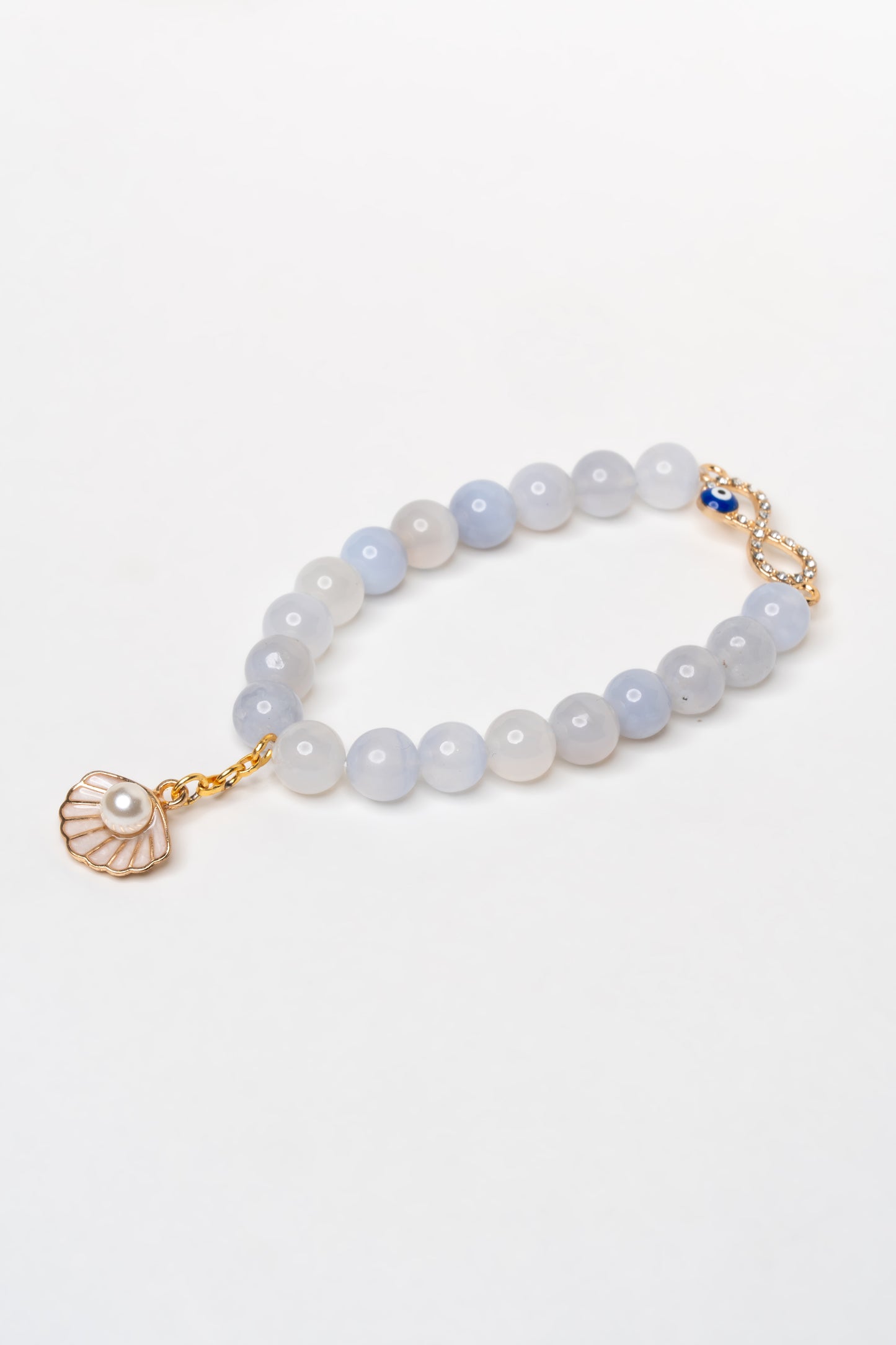 Blue Lace Agate Bracelet - Serenity