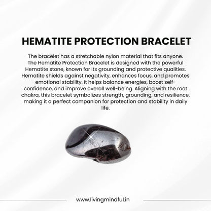 Hematite Bracelet - Protection