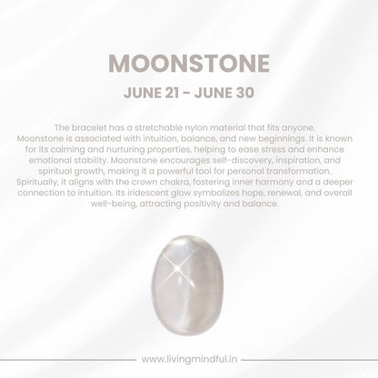 Moonstone – Cancer (June 21- July 1)