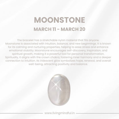 Moonstone – Pisces (March 11 – March 20)