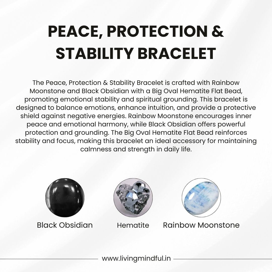 Peace, Protection & Stability Bracelet