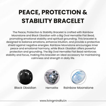 Peace, Protection & Stability Bracelet
