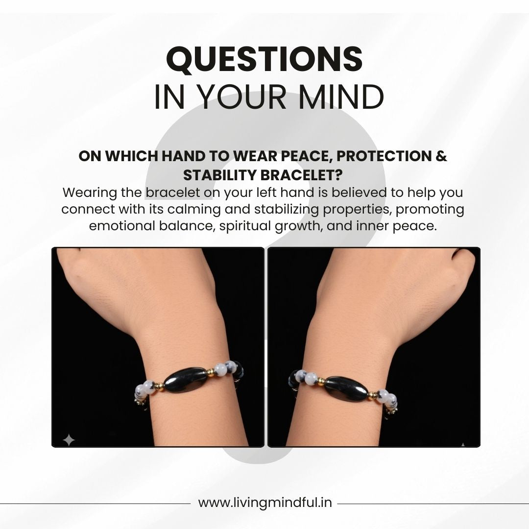 Peace, Protection & Stability Bracelet