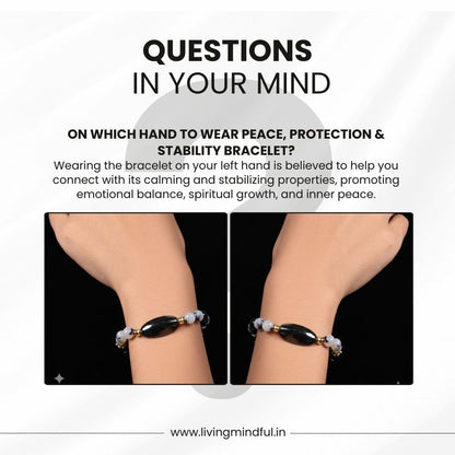 Peace, Protection & Stability Bracelet