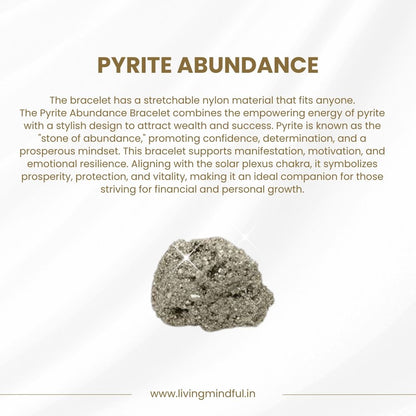 Pyrite Bracelet - Money & Abundance
