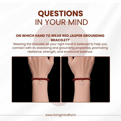 Red Jasper Bracelet - Grounding