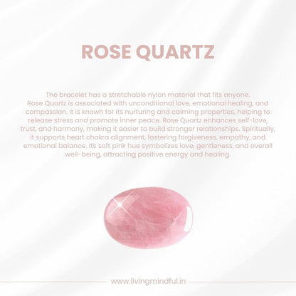 Rose Quartz Bracelet – Trust & Self Love