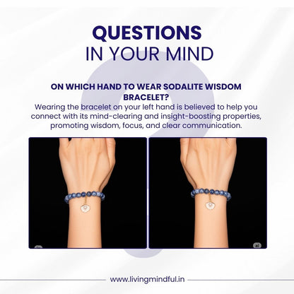 Sodalite Bracelet - Wisdom