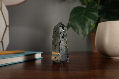 Pyrite Crystal Wand/Tower