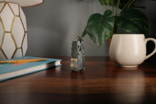 Pyrite Crystal Wand/Tower